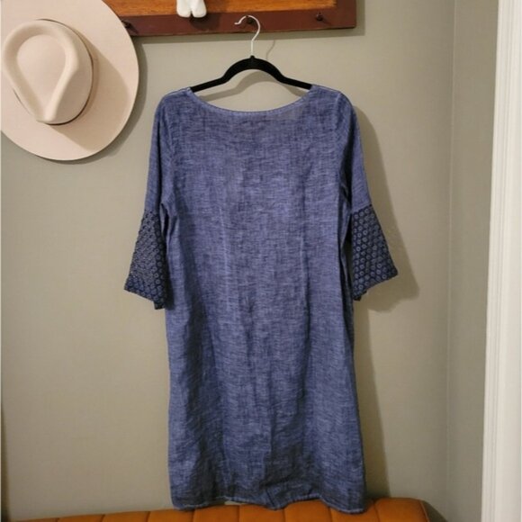 Soft Surroundings New Blue Dress Size Small - Picture 2 of 9